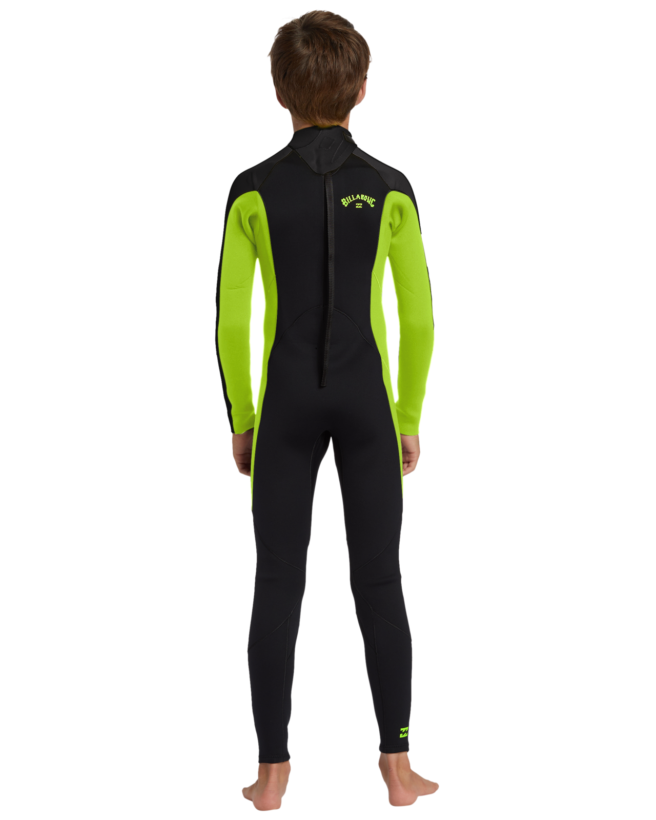 Billabong Kids 3/2mm Foil Back Zip Long Sleeve Full Length Wetsuit