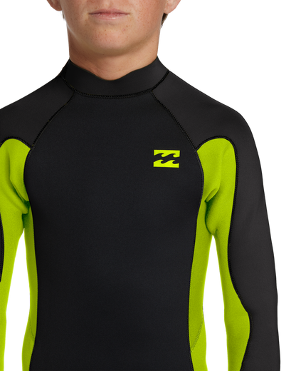 Billabong Kids 3/2mm Foil Back Zip Long Sleeve Full Length Wetsuit