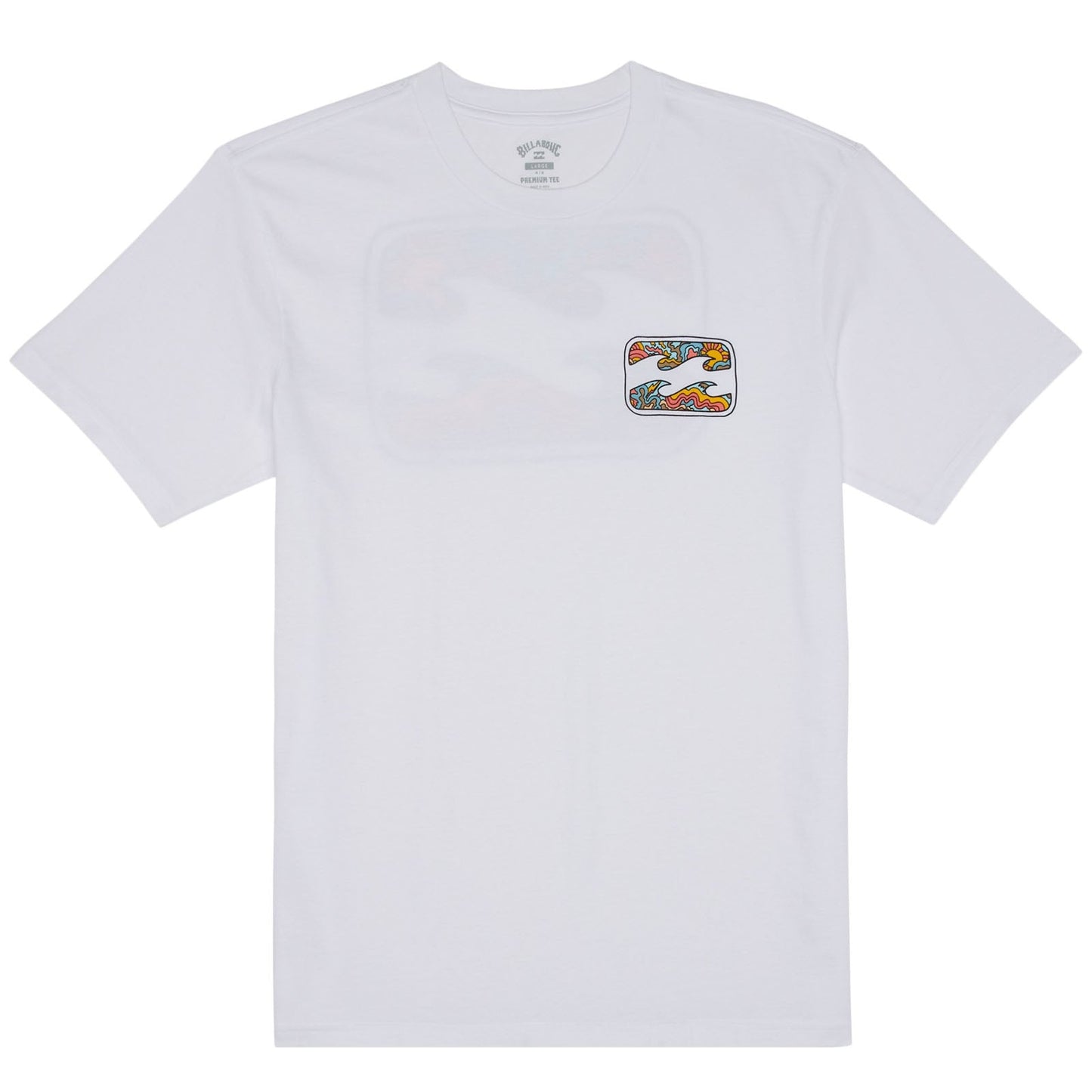 Billabong Kids Crayon Wave Crew Neck T-Shirt