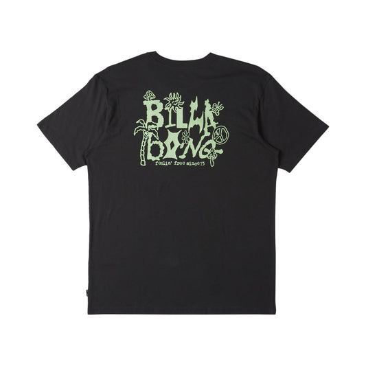 Billabong Kids Funghi Short Sleeve Cotton T-Shirt