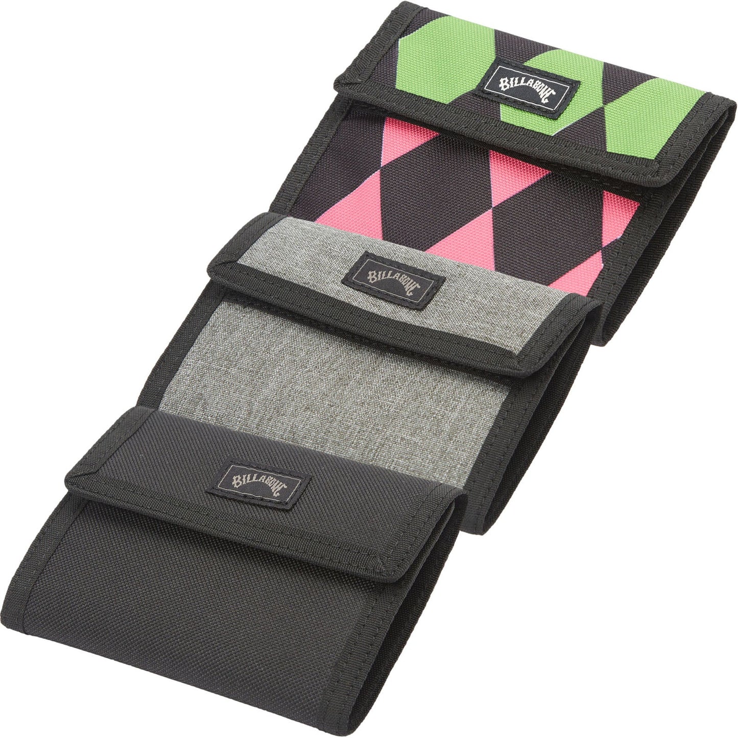 Billabong Mens Tribond Lite Tri Fold Hook & Loop Wallet