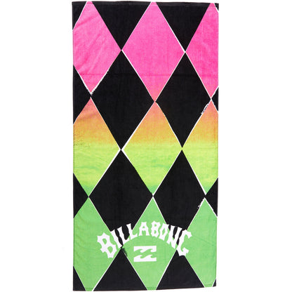 Billabong Waves Graphic Print Beach Towel