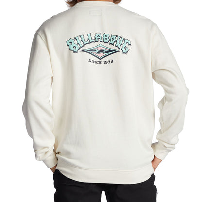 Billabong Mens Short Sand Crew Neck Pullover Sweatshirt