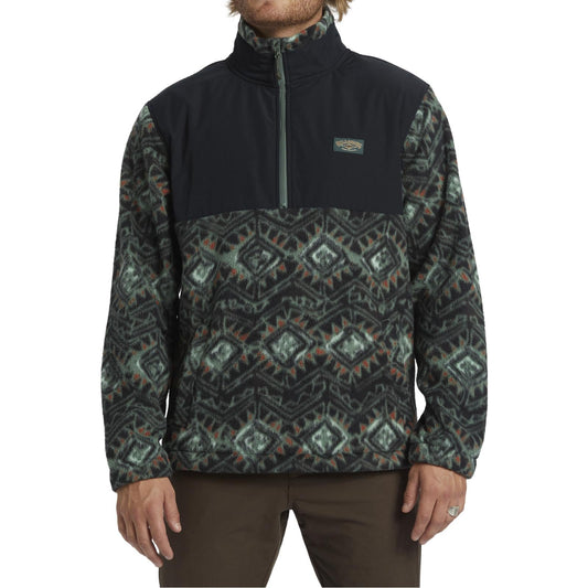Billabong Mens Boundary Re-issue Half Zip Polar Fleece