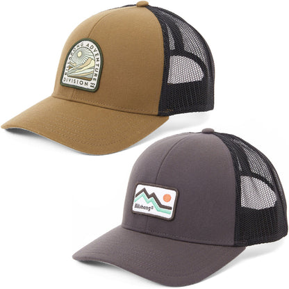 Billabong Mens Walled A/Div Mesh Snapback Trucker Cap