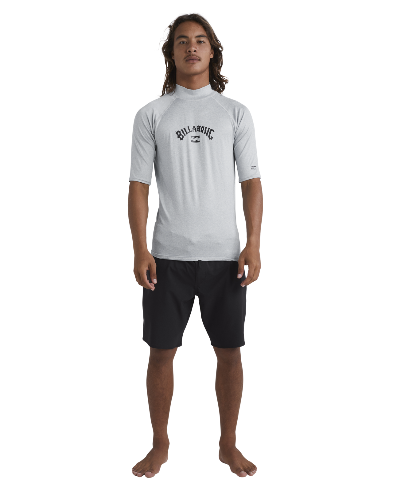 Billabong Mens Arch Wave Short Sleeve UPF 50 Surf Rash Vest