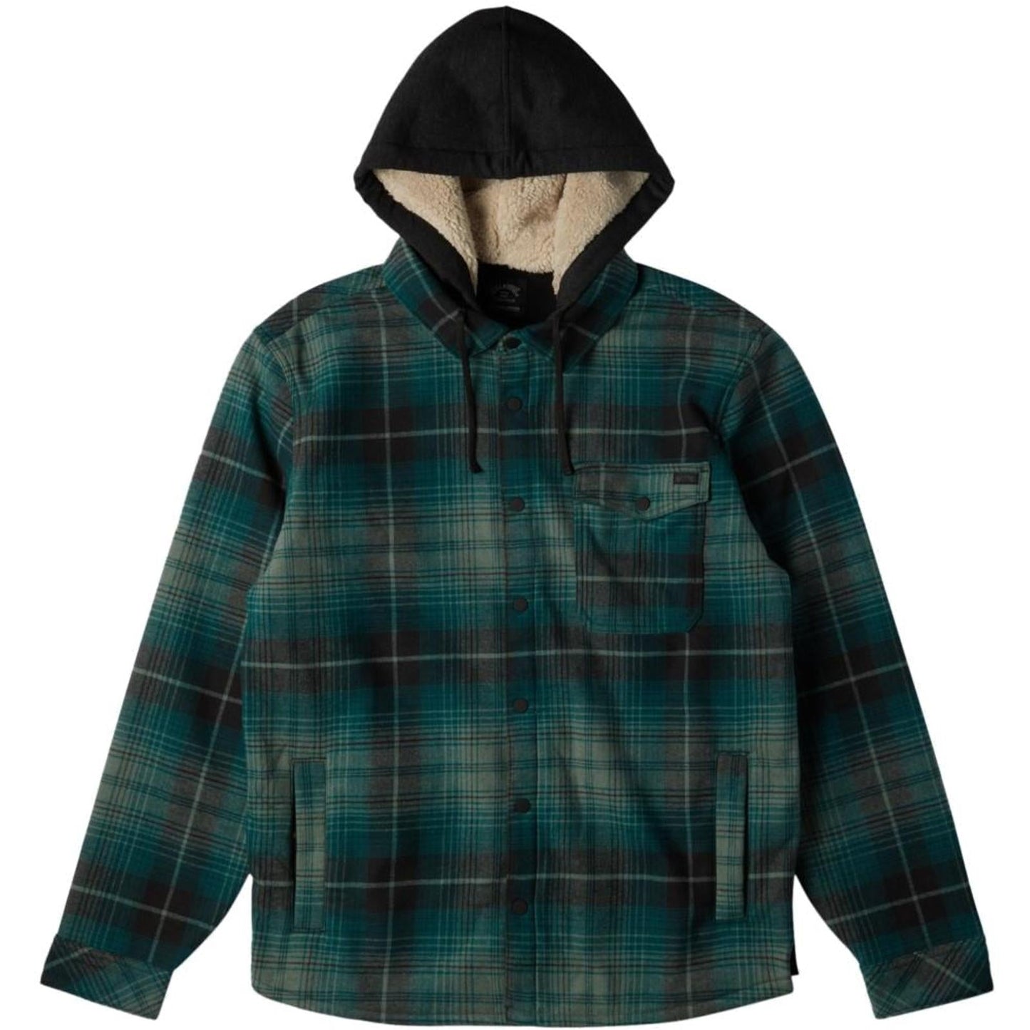 Billabong Mens Furnace Bonded Long Sleeve Flannel Shirt