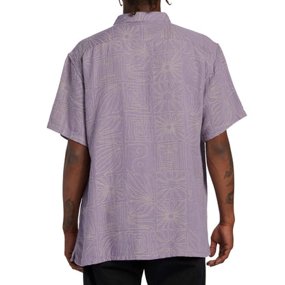Billabong Mens Sunday Jacquard Short Sleeve Shirt