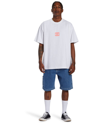 Billabong Mens Bracket Wave Short Sleeve T-Shirt