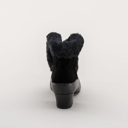 Alpen Retro Winter Booties (Black)