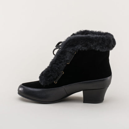 Alpen Retro Winter Booties (Black)
