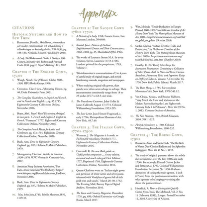 The American Duchess Guide to 18th Century Dressmaking