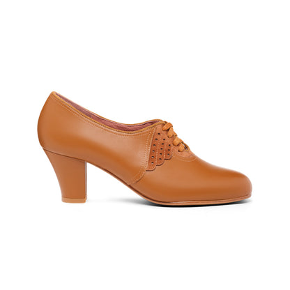 PRE-ORDER Annette Vintage Oxfords (Caramel)