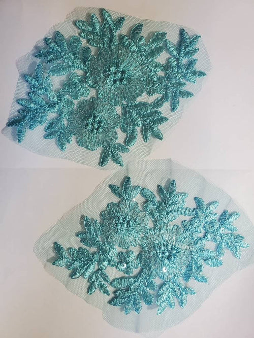 Aqua Appliques