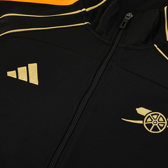 Arsenal Jacket Tracksuit 2025/26 Black