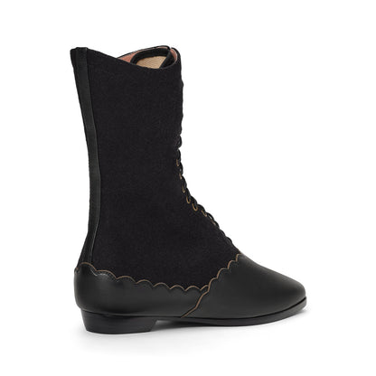 PRE-ORDER Balmoral Boots Wide (Black)