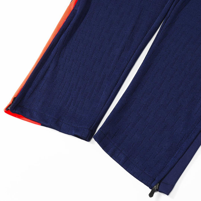Barcelona 1/4 Zip Tracksuit 2025/26 Kids Black&Orange