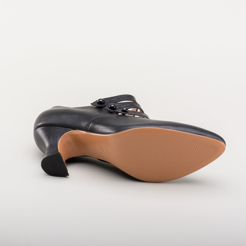 Bellatrix Edwardian Shoes (Black)