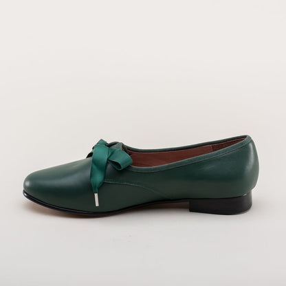 Bertie Regency Pumps (Green)