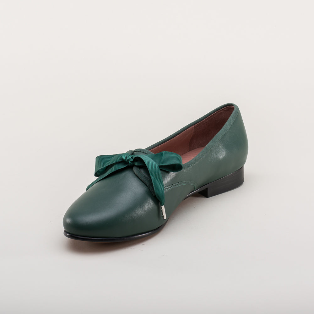 Bertie Regency Pumps (Green)