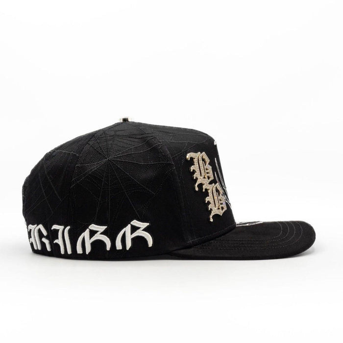 Bigg Boss Black Widow Spider Snapback Hat - Black
