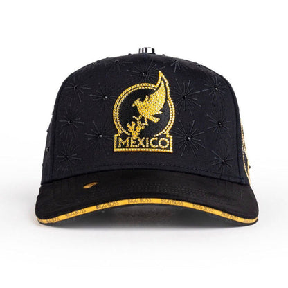 Bigg Boss Viva Mexico World Cup black and gold snapback hat
