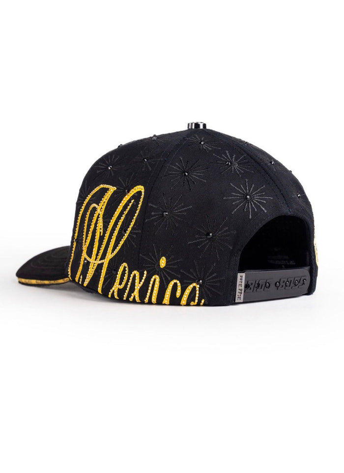 Bigg Boss Mexico WC "Viva Mexico" Snapback Hat – Black & Gold