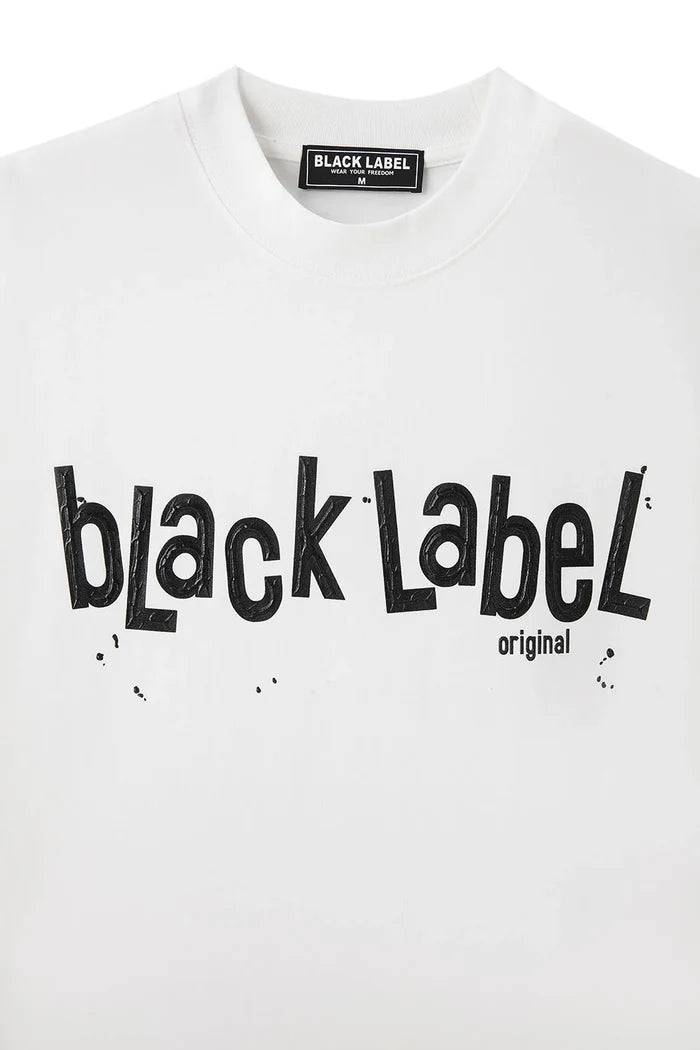 Black Label 'Original' T-Shirt In White