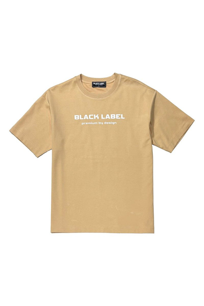 Black Label Premium T-Shirt in espresso color, casual black tee with a comfortable fit and stylish design.