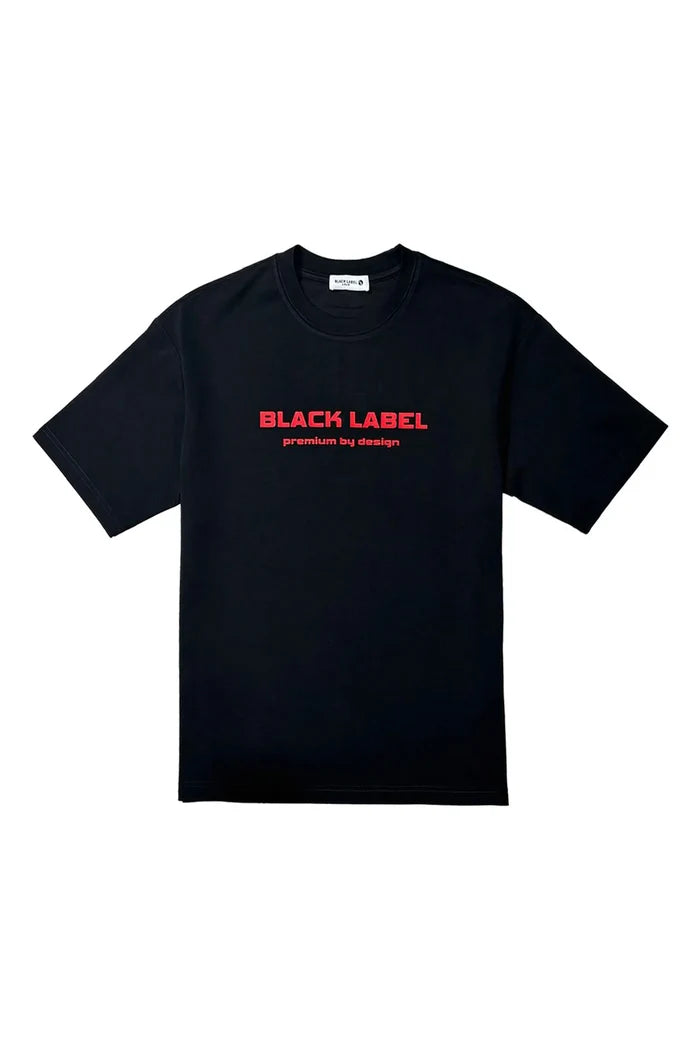 Black Label 'Premium' T-Shirt In Black
