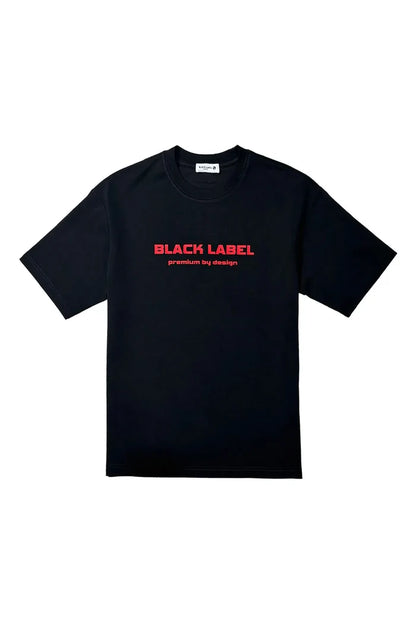 Black Label 'Premium' T-Shirt In Black