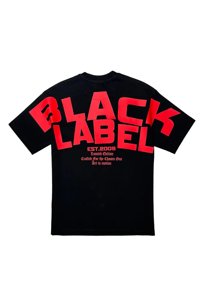 Black Label 'Premium' T-Shirt In Black