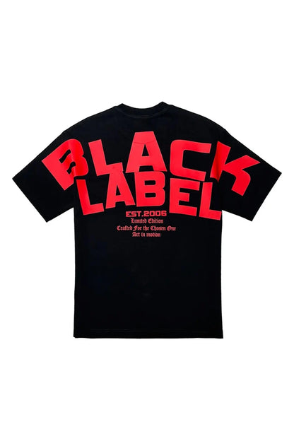 Black Label 'Premium' T-Shirt In Black