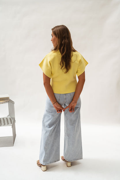 Yellow Laurine Blouse