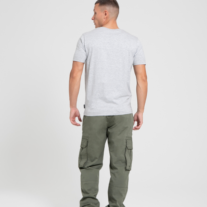 Bench Mens Algoda Crew Neck Short Sleeve Pocket T Shirt