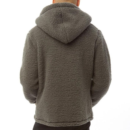Bench Mens Tommy Borg Full Zip Teddy Bear Fleece Jacket