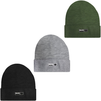 Bench Mens Bunson Turned Up Knitted Beanie