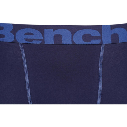 Bench Mens Valdev Boxer Shorts - 3 Pair Pack - Blue