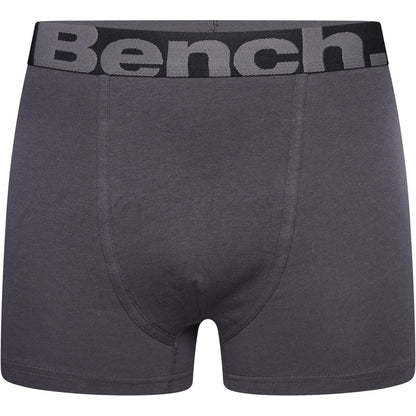 Bench Mens Vildar 3 Pack Elasticated Boxer Shorts