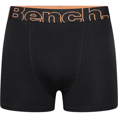Bench Mens Rusby 3 Pack Elasticated Boxer Shorts