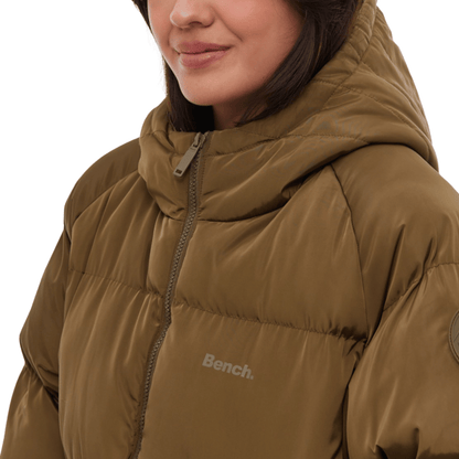 Bench Womens Nella Longline Padded Jacket