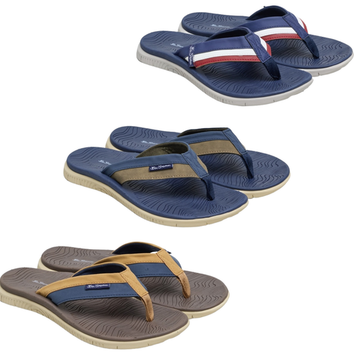 Ben Sherman Mens Surfside Summer Flip Flops