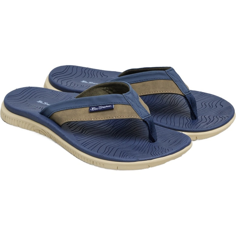 Ben Sherman Mens Surfside Summer Flip Flops