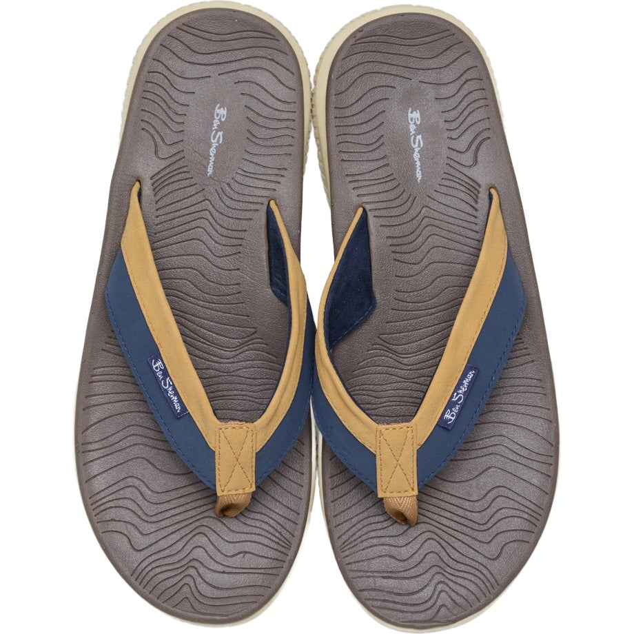 Ben Sherman Mens Surfside Summer Flip Flops