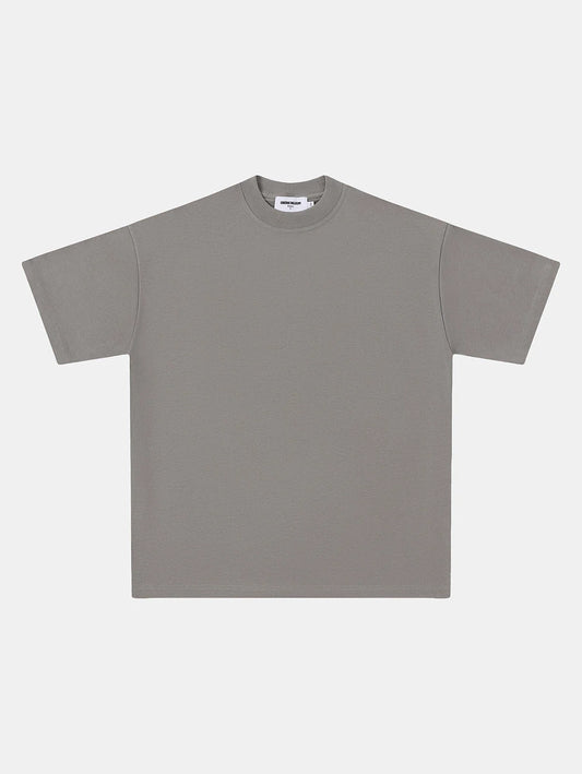 250 GSM LOOSE FIT 'SMOKE GRAY' T-SHIRT