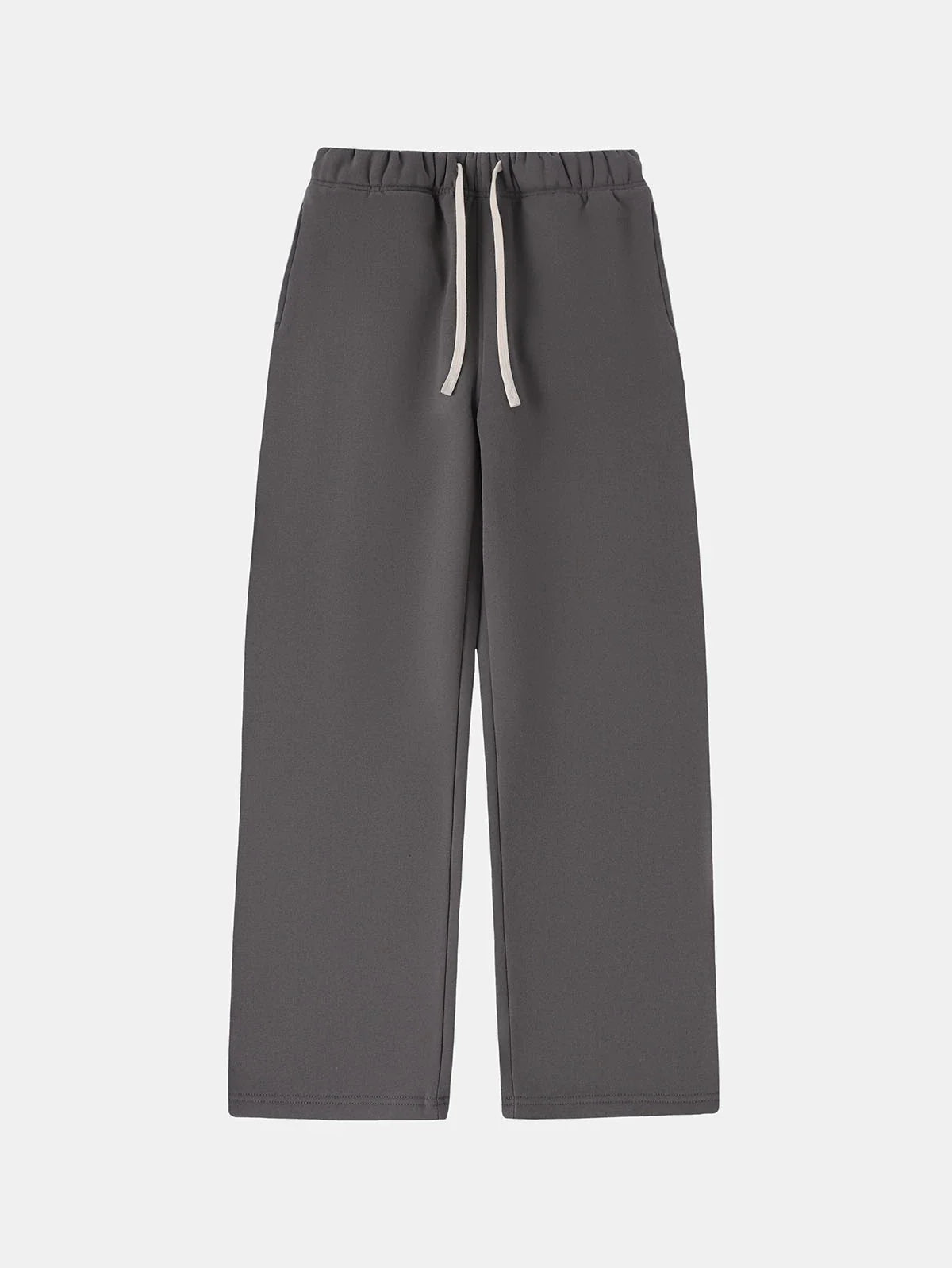360 GSM NORMAL FIT STRAIGHT 'FOG GRAY' PANTS