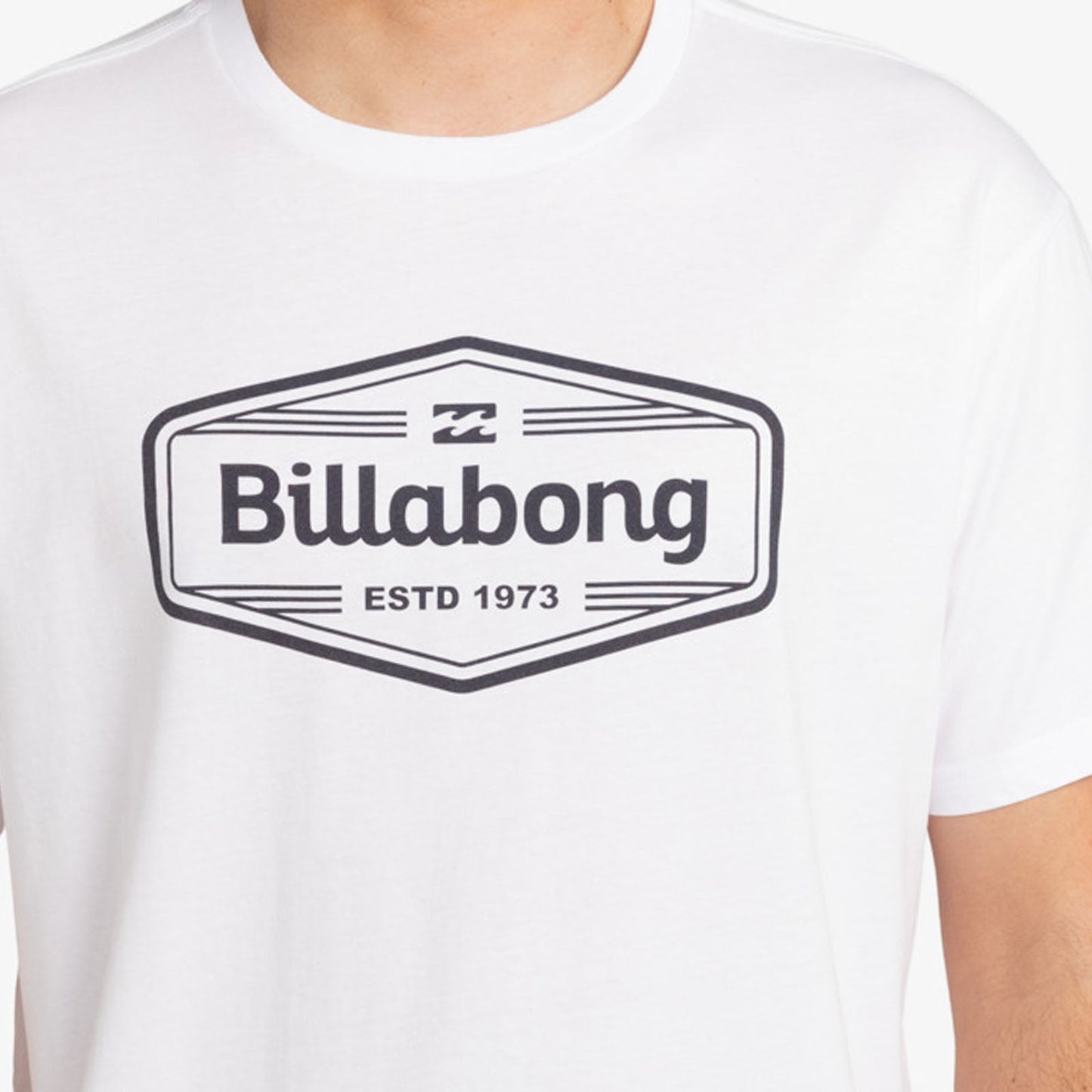 Billabong Mens Trademark Short Sleeve Cotton T-Shirt Top Tee