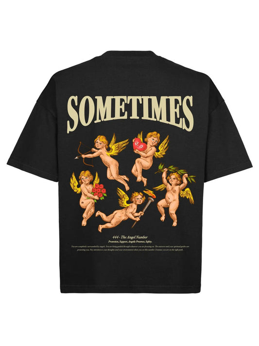 Camiseta Boxy Angel Number - Four Street