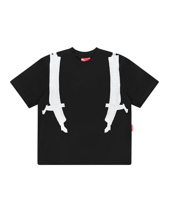 CAMISETA MOCHILA MAD PRETA - Four Street
