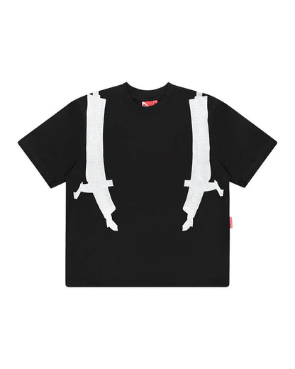 CAMISETA MOCHILA MAD PRETA - Four Street